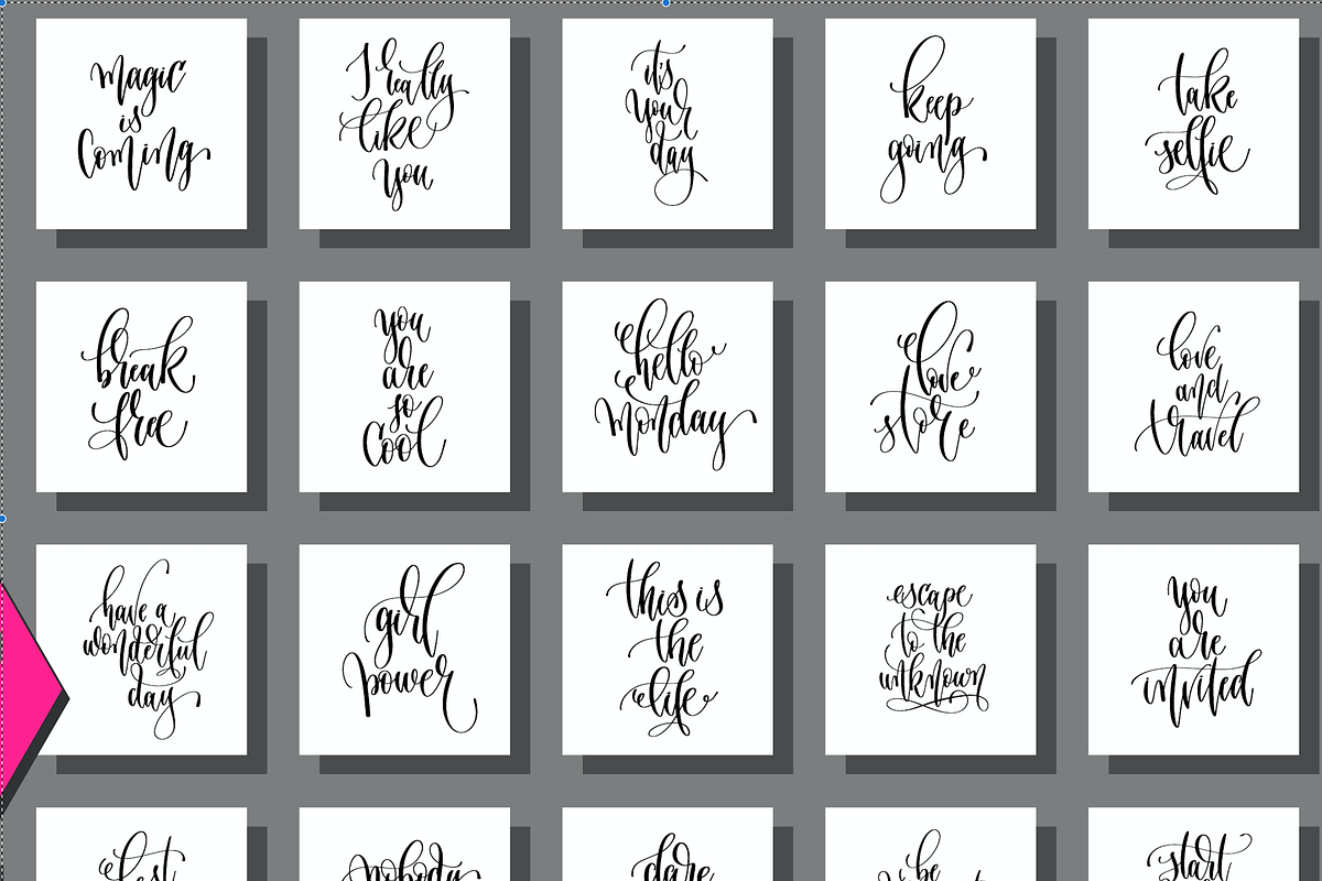 100 POSITIVE QUOTES, a Card Template by karakotsya (Photo 4 of 5)