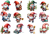 Christmas Gnome Musicians Sublimatio, an Illustration by Designworld (Thumbnail 4 of 5)