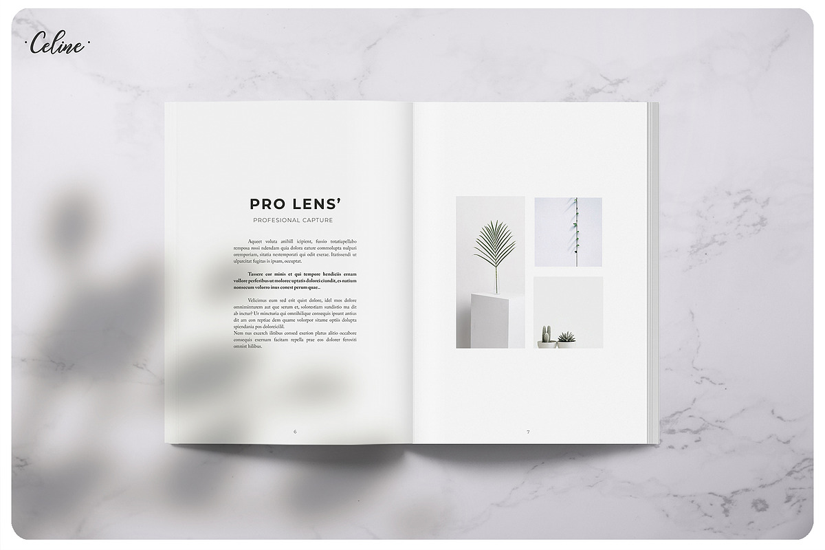 LENS' Photography Portfolio Template, a Magazine Template by Celine Studio (Photo 3 of 12)