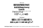 Angklung Font, a Sans Serif Font by YandiDesigns (Thumbnail 2 of 4)