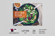 Recipe Book Template, a Brochure Template by xtratimebd (Thumbnail 1 of 4)