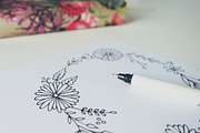 Decorative Round Frames Borders, a Decorative Illustration by AzmariDigitals (Thumbnail 5 of 5)