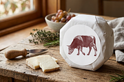 Heraldry Cow Engraving Illustration, an Animal Illustration by Kaizla03 (Thumbnail 3 of 4)