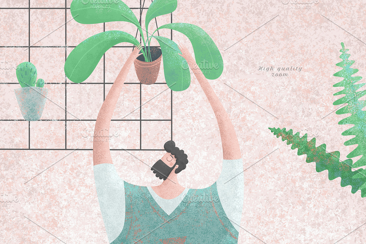 CityZEN Relaxing illustrations set, a Person Illustration by Bibela (Photo 7 of 10)