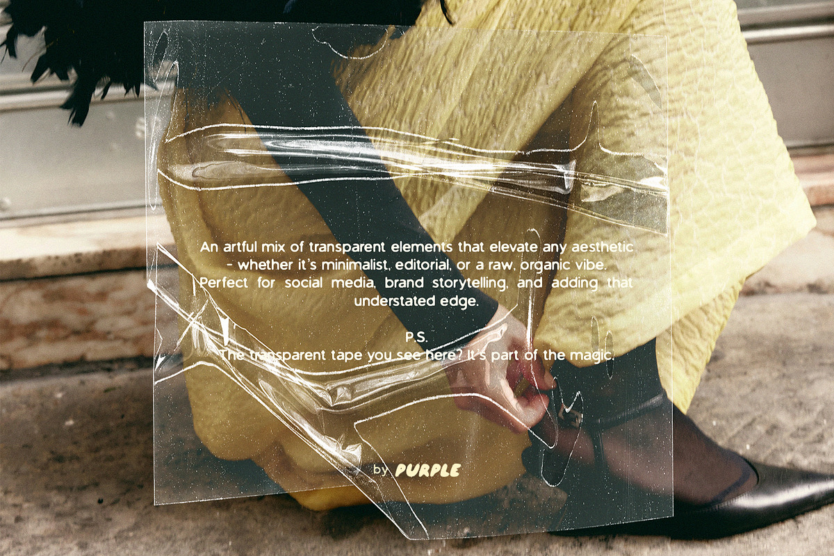 TRANSPARENCY | collage., a Texture Graphic by Purple (Photo 2 of 10)