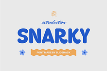 Snarky - Display Font