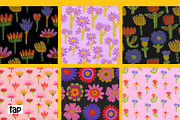 70s craft flower-embroidery&patterns, an Illustration by okchizh (Thumbnail 8 of 10)