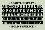 SFC Sparta, a Sans Serif Font by Skilline Supply Co. (Thumbnail 2 of 7)