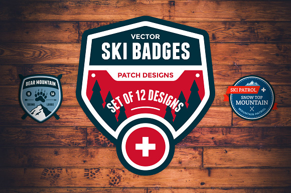 Ski Patrol Badges preview 3