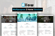 Allow One Page HTML5 Template, a HTML Template by CreativeGigs (Thumbnail 1 of 4)