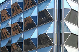 Abstract Glass Building, an Abstract Photo by cassini_photography