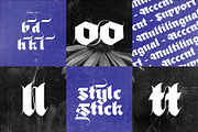 Black Obesity Blackletter Font, a Blackletter Font by alit design (Thumbnail 15 of 17)