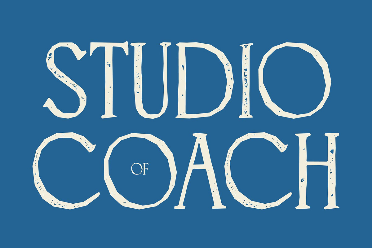 CS Rachel Stamp, a Serif Font by Craft Supply Co. (Photo 4 of 8)