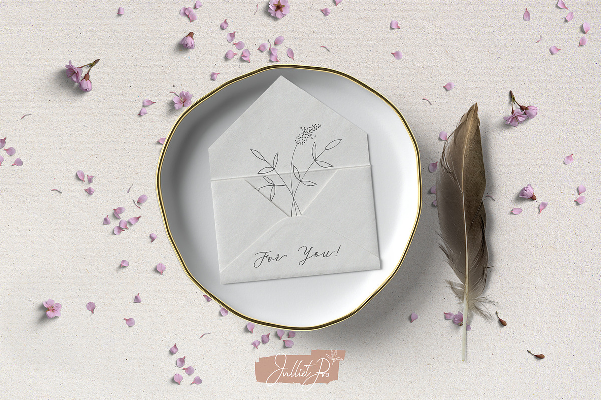 Organic shapes, botanical forms, a Decorative Illustration by JuDesign (Photo 12 of 13)