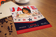 Vote Jane V3 Political Flyer, a Flyer Template by SeraphimChris (Thumbnail 2 of 3)