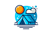 Camping Adventure Icon Set, an Object Graphic by Designs_River (Thumbnail 8 of 13)