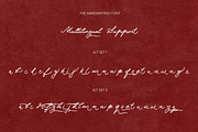 Cherie Rossé Handwritten Font, a Handwritten Font by Pinakiaa Studios (Thumbnail 12 of 14)