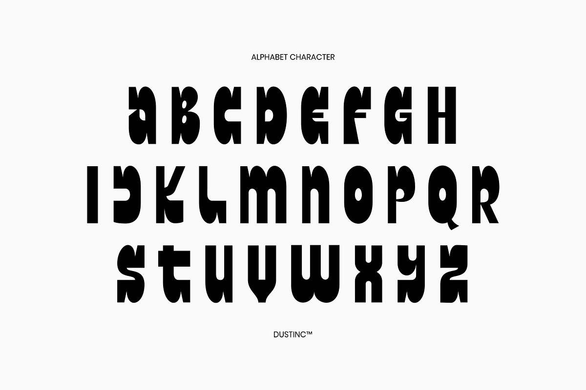 Dustinc - Playful Modern Font, a Sans Serif Font by Imoodev (Photo 4 of 5)