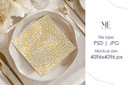 Cocktail Napkin Mockup Paper Napkin, a Mockup by Mie Mockup Studio (Thumbnail 5 of 7)