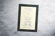 Art Deco Wedding Suite, an Invitation Template by The Good Store (Thumbnail 7 of 7)