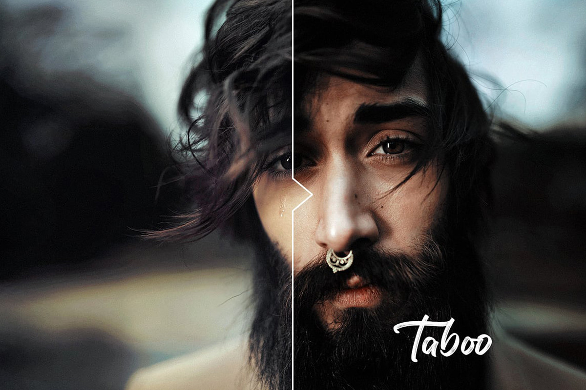 Taboo Dark Fantasy Photoshop Actions, a Preset Add-On by skybluecreative (Photo 6 of 9)