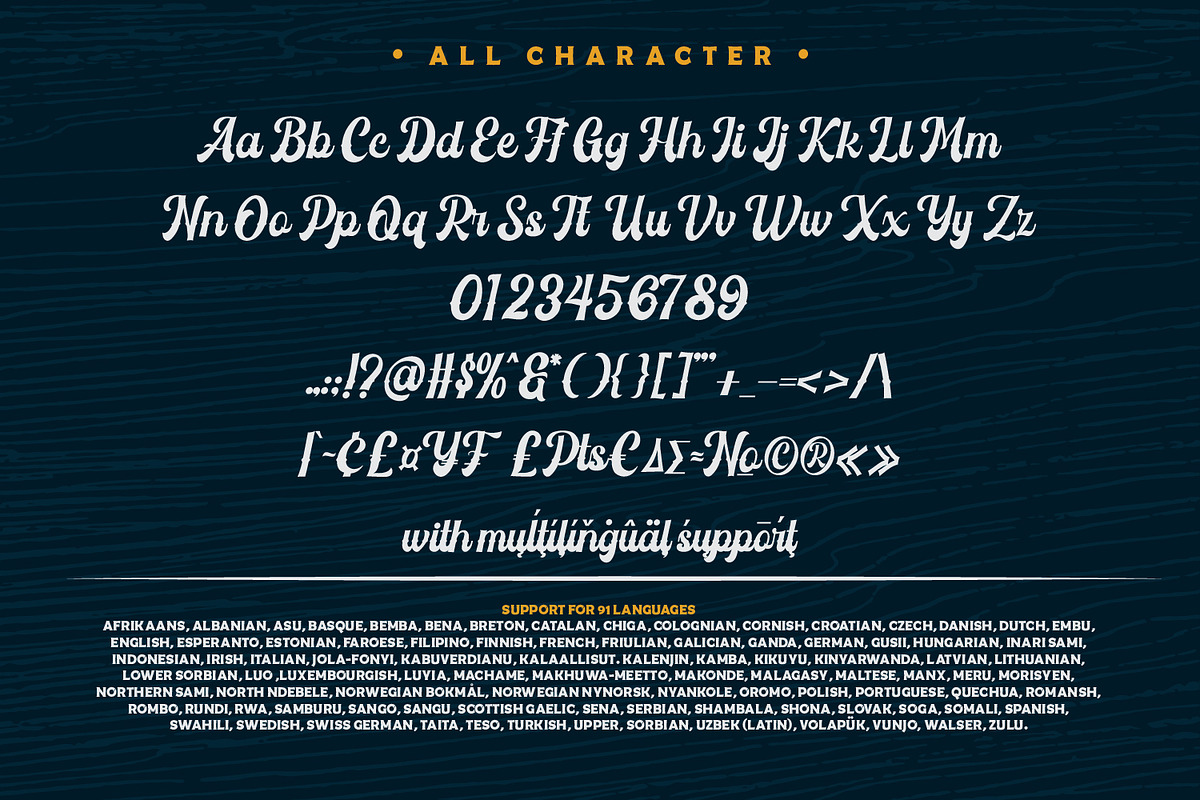 Vintage Feeling, a Script Font by Vintage Division (Photo 9 of 10)