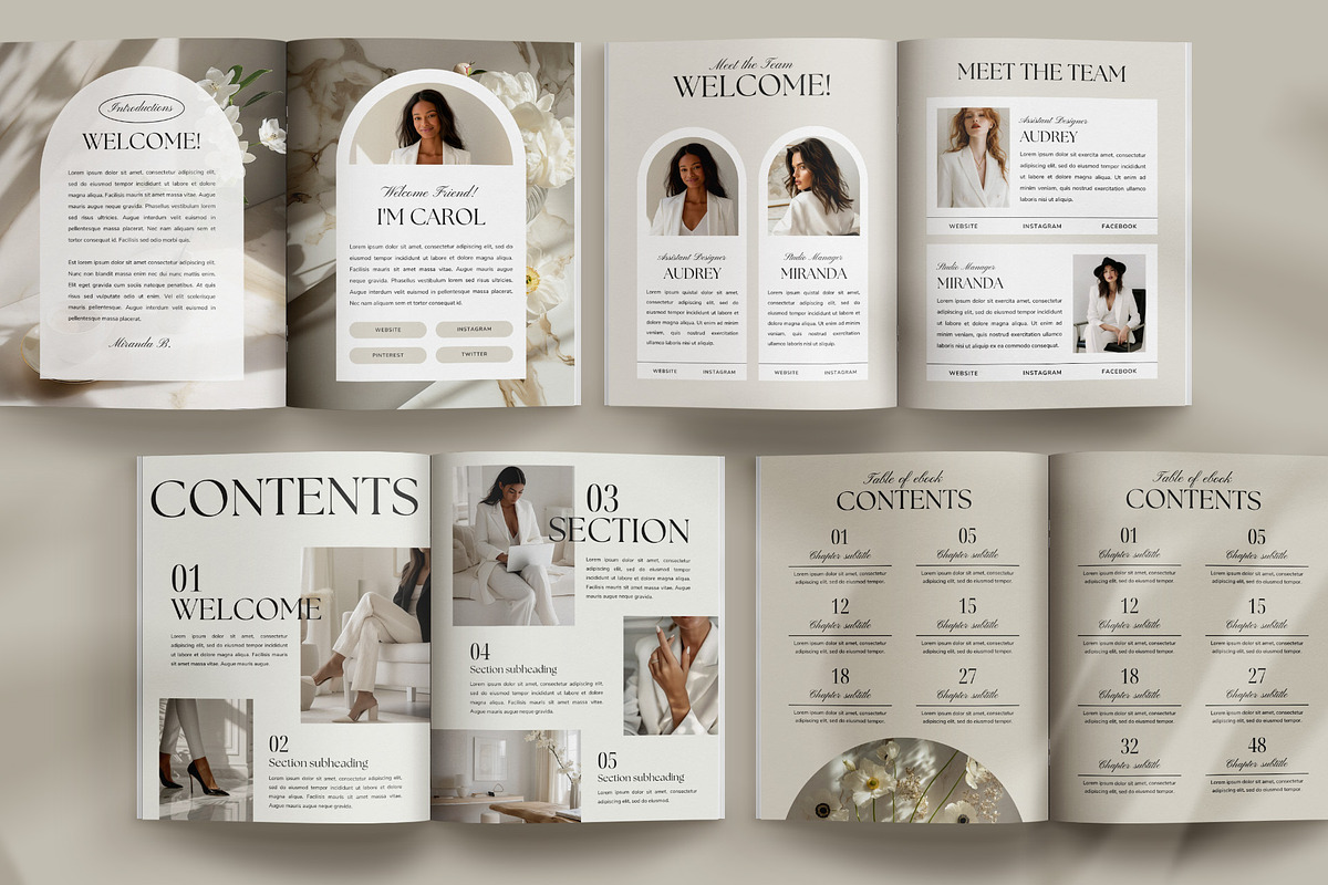 Life Coach Ebook Template Canva, a Brochure Template by Studio Loire (Photo 3 of 9)