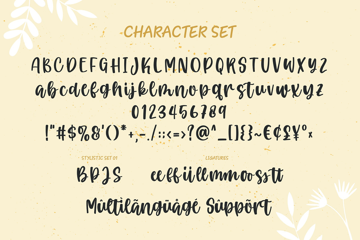 Hello Wishes a Crafty Font, a Font by Good Java Studio (Photo 7 of 8)