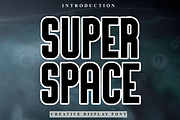 Super Space, a Script Font by FreshTypeINK (Thumbnail 1 of 8)