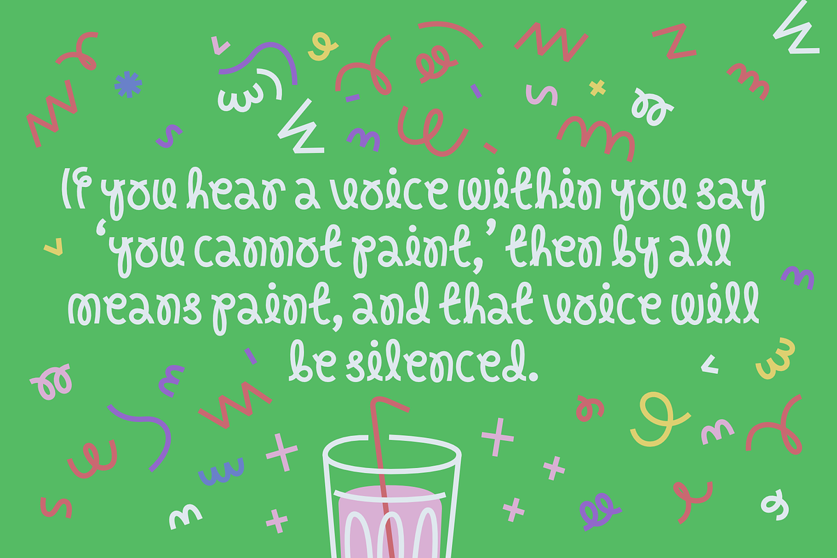 Oui Rullin a quirky display font, a Sans Serif Font by Oui Studio (Photo 2 of 10)