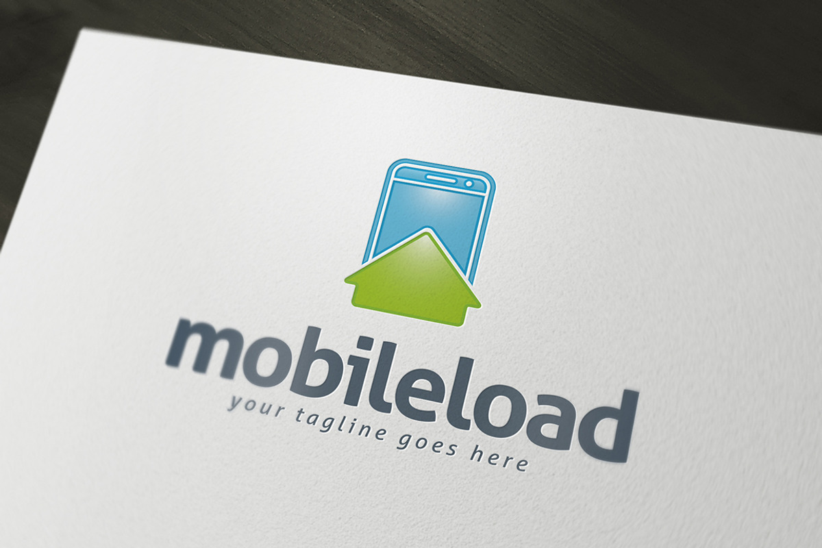 Mobile Load Logo Template, a Branding & Logo Template by PixaSquare (Photo 1 of 5)