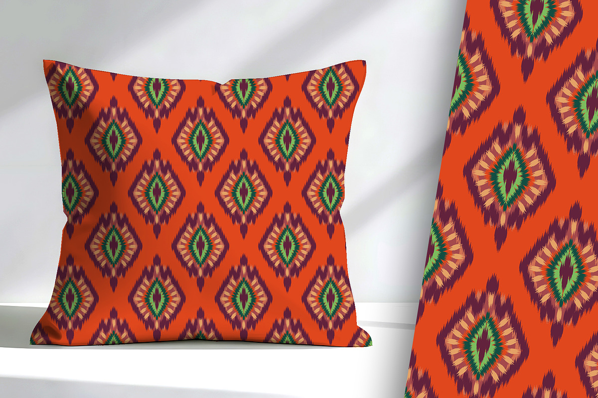 Ethnic Diamond Weave Seamless Repeat, a Pattern Graphic by Sharon Schwalbe (Photo 2 of 6)