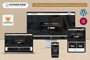 Stationery & Book Store Elementor, a WordPress Template by HasnainDEV