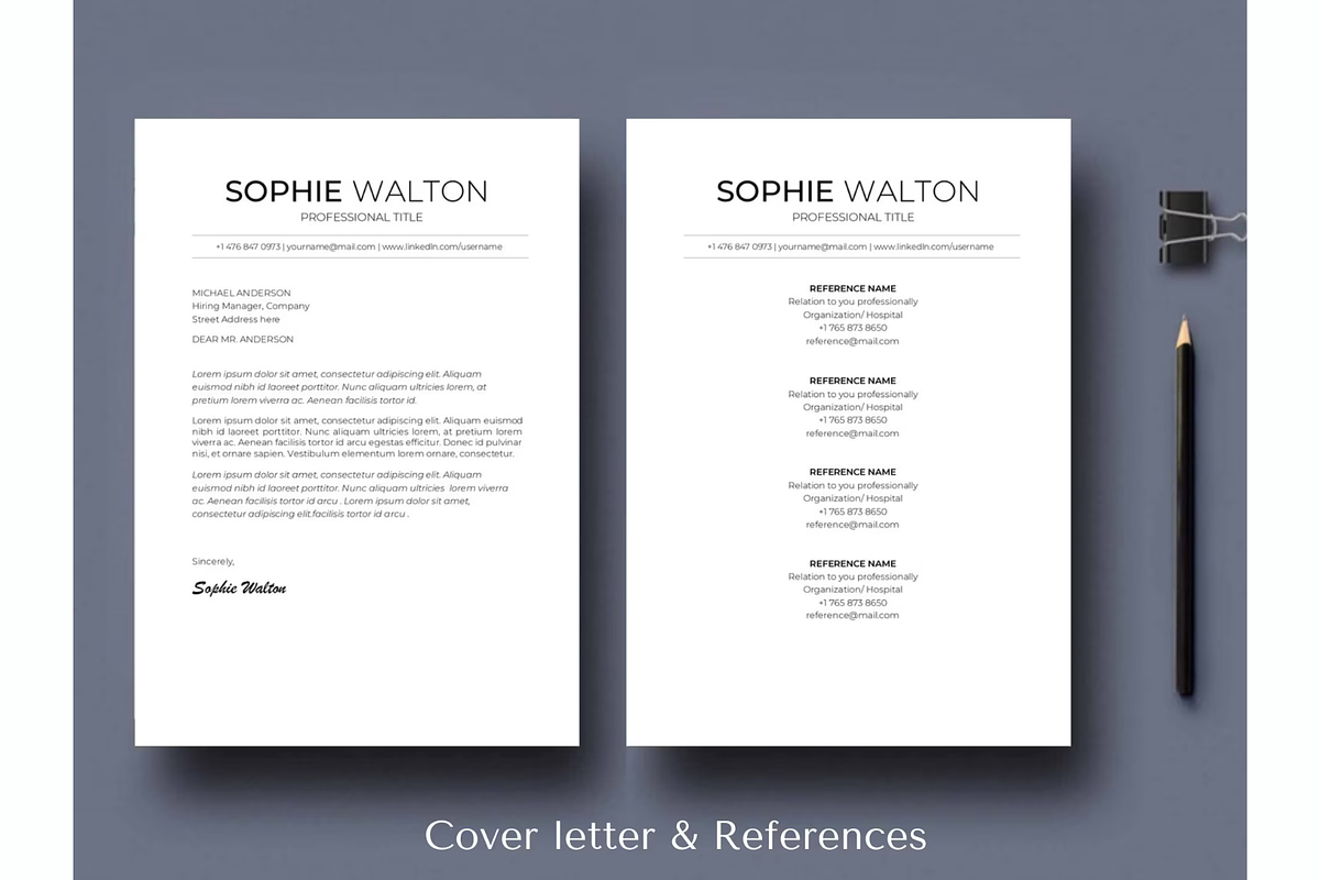 ATS friendly resume template, a Resume Template by Climbwithelevator (Photo 4 of 10)