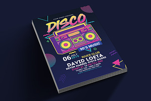 Disco Retro Music Party