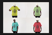 T-Shirt Mock-Up Set, a Shirt Mockup by Freeman Studio (Thumbnail 6 of 17)