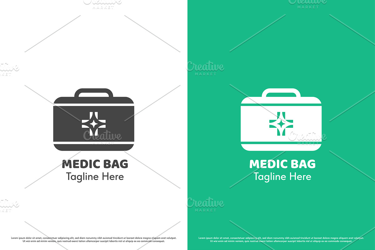 First Aid Bag Logo Design Vector, a Branding & Logo Template by Morvana Crew