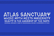 GROMANS – Modern Greek Display Font, a Font by TypeTasty Font (Thumbnail 7 of 9)