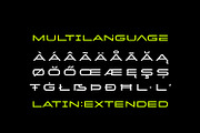 Runer - Expanded display font, a Sans Serif Font by Ridha-38.lineart (Thumbnail 8 of 9)