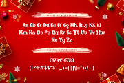 The Christmas–Modern Christmas Font, a Handwritten Font by overlaytemplates (Thumbnail 4 of 5)