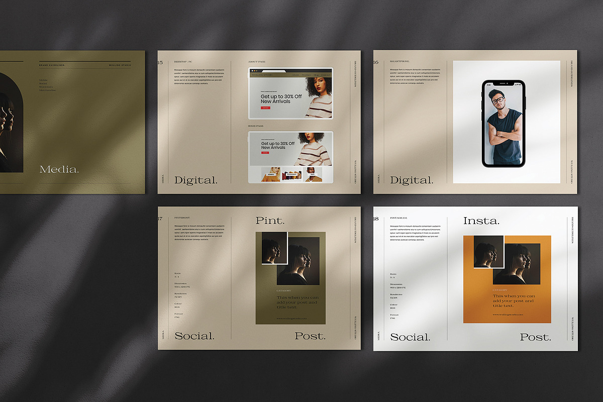 Brand Guidelines, a Presentation Template by Occy Design (Photo 6 of 9)