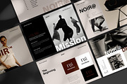 NOIR | Portfolio Brochure Template, a Brochure Template by TemplateFolio-Shop (Thumbnail 2 of 12)