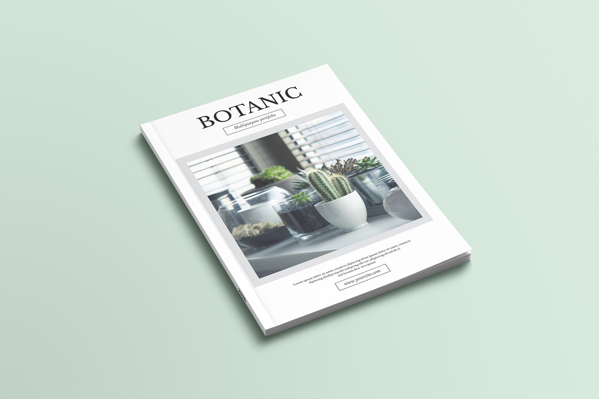 Botanic Portfolio, a Brochure Template by Template Shop (Photo 3 of 11)