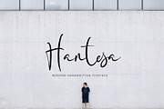 Darita Sent, a Script Font by pineungtype (Thumbnail 4 of 7)