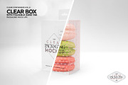 Clear Box Foldable Hang Tab Mockup, a Packaging Mockup by INCDesign (Thumbnail 2 of 8)