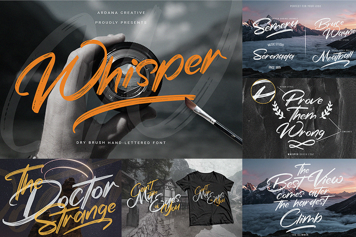 The Collector | Layered Font Bundle, a Script Font by Ardana Creative (Photo 9 of 14)