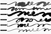 35 Lettering Brushes for Procreate, a Brush Add-On by PicByKate (Thumbnail 9 of 14)