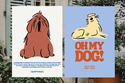 Dogs Being Dogs: 45 Illustrations, an Animal Illustration by Veyla (Thumbnail 5 of 12)