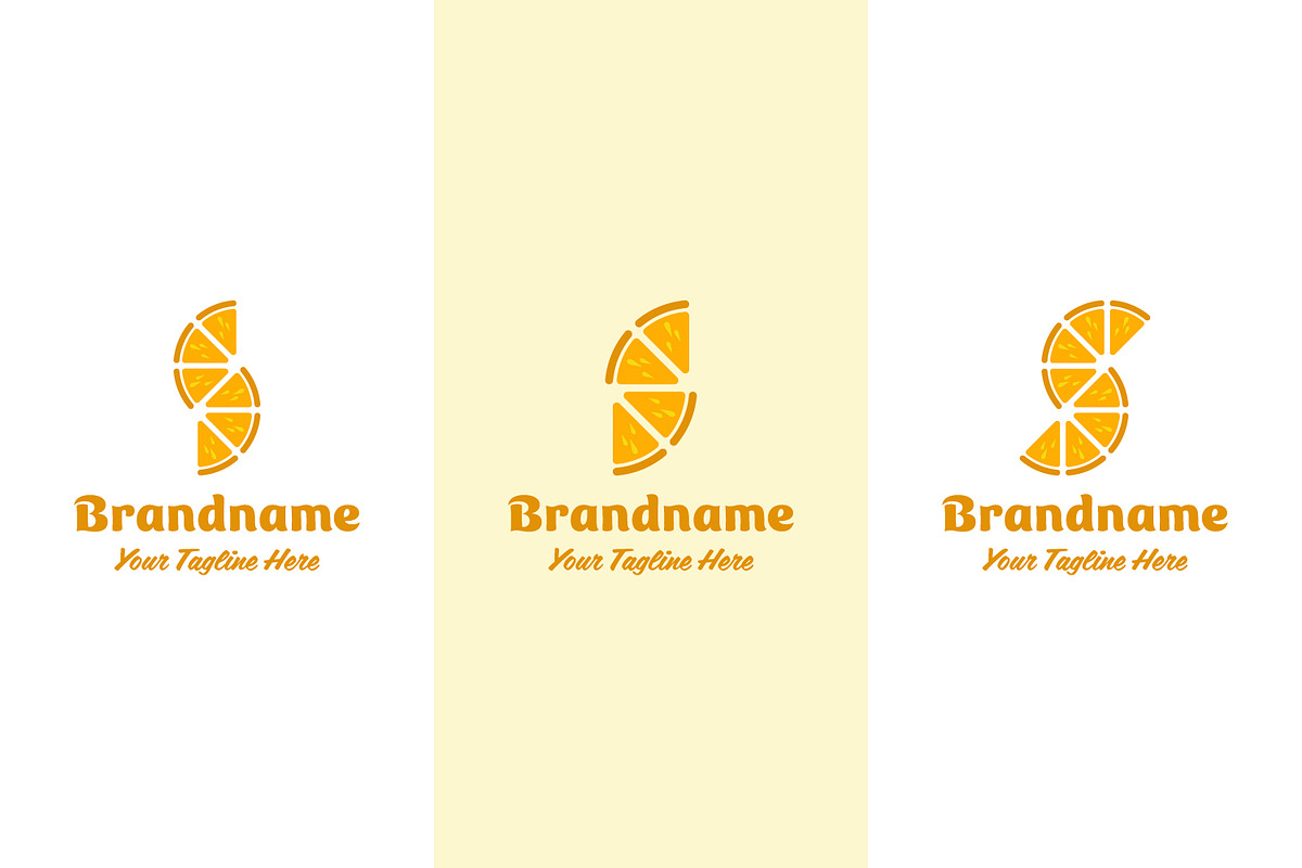 Letter S Orange Logo, a Branding & Logo Template by Pray Art Design Studio