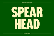 SPEARHEAD, a Sans Serif Font by Pinisi ART (Thumbnail 1 of 10)